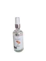 100 ml Cam Şişe Metal Yüzüklü Parmak Sprey Kolonyalar – 80° Ferahlık ve Şıklık Amber