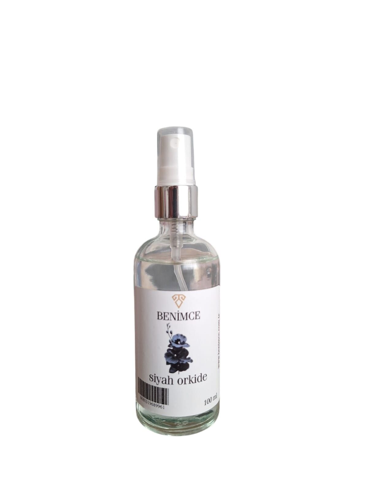 100 ml Cam Şişe Metal Yüzüklü Parmak Sprey Kolonyalar – 80° Ferahlık ve Şıklık Gece