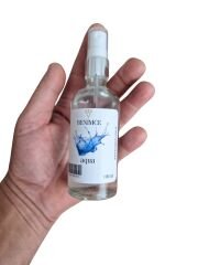 100 ml Cam Şişe Metal Yüzüklü Parmak Sprey Kolonyalar – 80° Ferahlık ve Şıklık Aqua