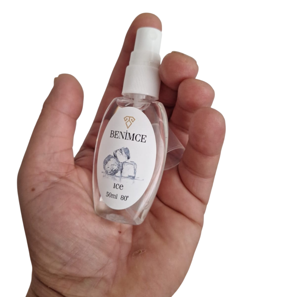 50 ml Pet Şişe Parmak Sprey Kolonyalar – 80° Ferahlık Yanınızda