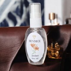 50 ml Pet Şişe Parmak Sprey Kolonyalar – 80° Ferahlık Yanınızda Amber