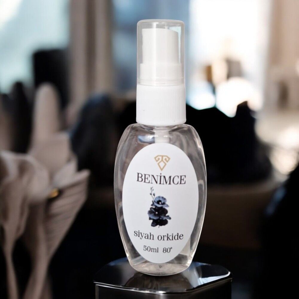 50 ml Pet Şişe Parmak Sprey Kolonyalar – 80° Ferahlık Yanınızda Gece
