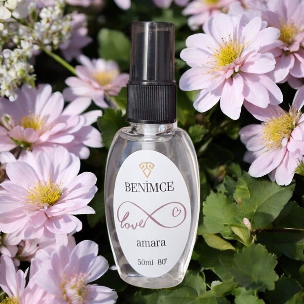50 ml Pet Şişe Parmak Sprey Kolonyalar – 80° Ferahlık Yanınızda Amara
