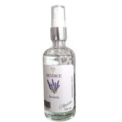 100 ml Alkolsüz Cam Şişe Metal Yüzüklü Sprey Kolonyalar – Benimce’den Özel Seri Lavanta