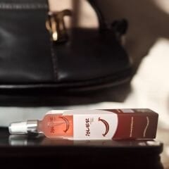 50 ml Buzlu Cam Şişe Metal Yüzüklü Sprey 80°