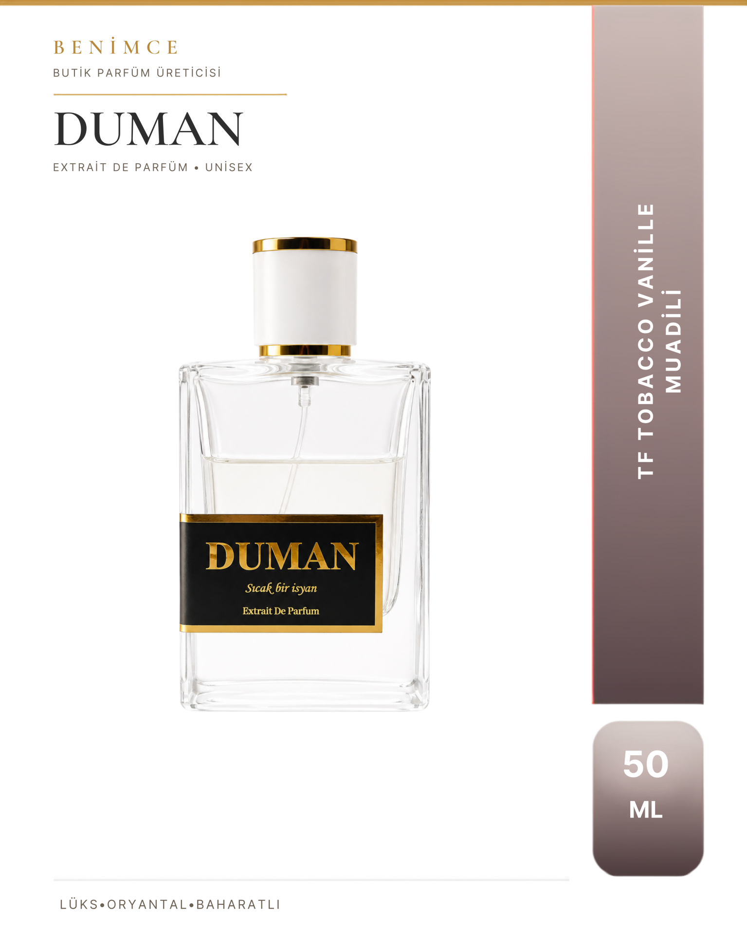 Benimce Duman 50 ML Extrait de Parfüm